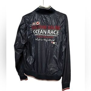 Vintage Galvanni Sailing Yacht Club Navy Blue Embroidered Men’s L Jacket RARE